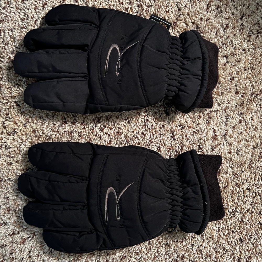 Men's Rawik Ski Gloves, Black, Large